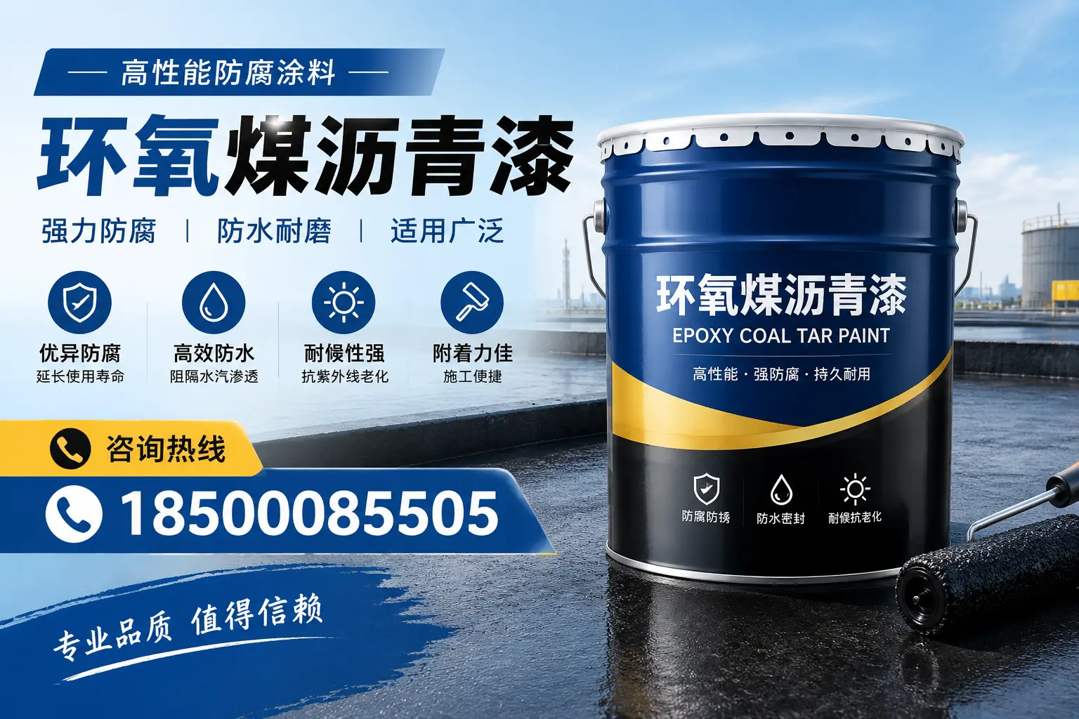 环氧煤沥青漆的主要成分与功能，儋州用户深度了解