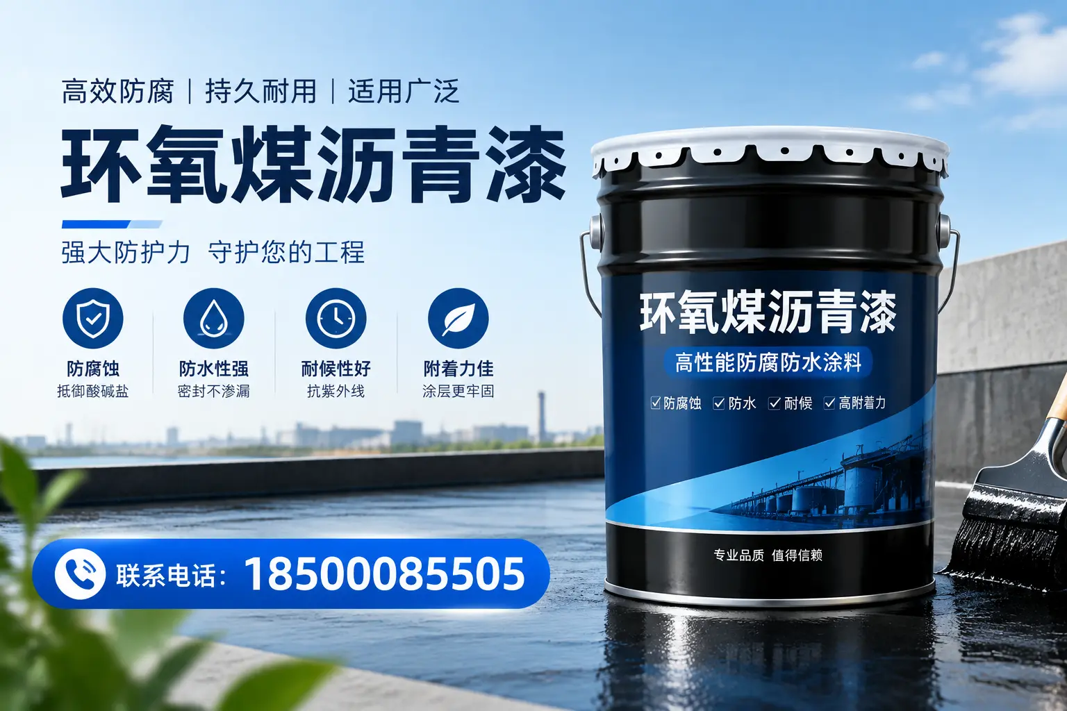 环氧煤沥青漆的施工方法详解，助力儋州企业高效完成项目